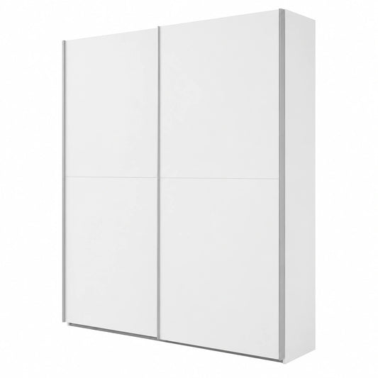 Armadio scorrevole Victoria in legno laminato, spazioso e multicolore, 170x196x60 cm